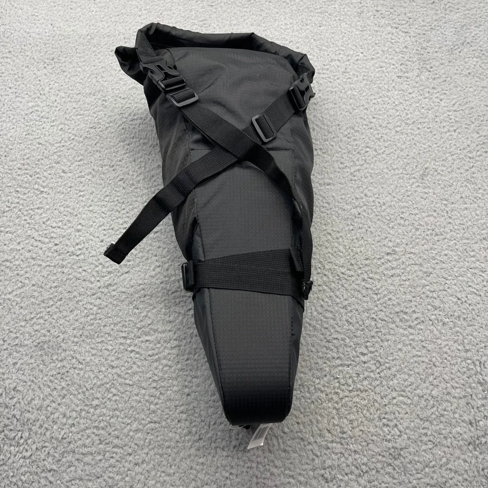 Crivit 330590 Bike Saddle Bag Waterproof Large Bicycle Seat Pouch Pannier Bag
